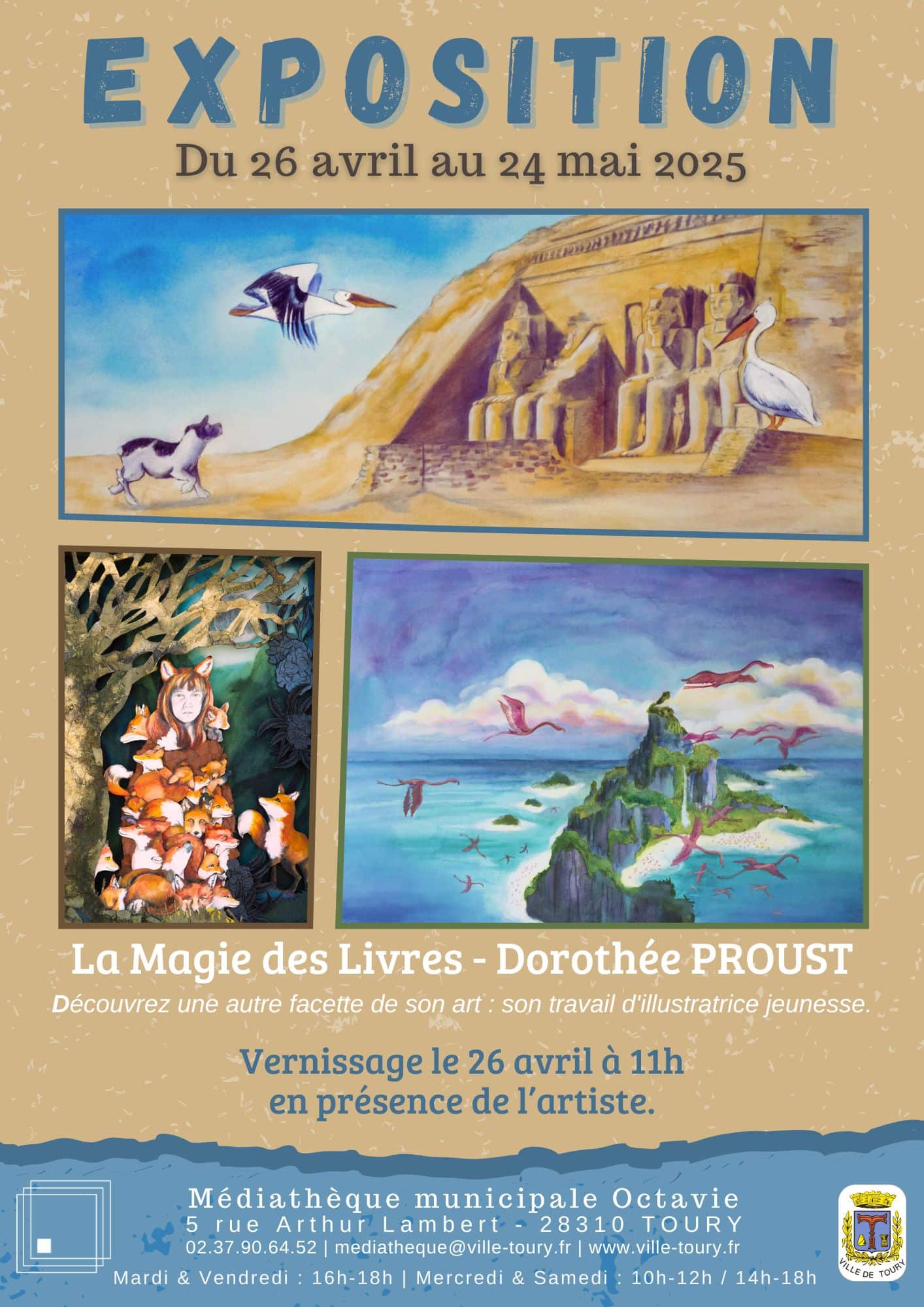 Exposition Dorothée PROUST - AvrilMai 2025