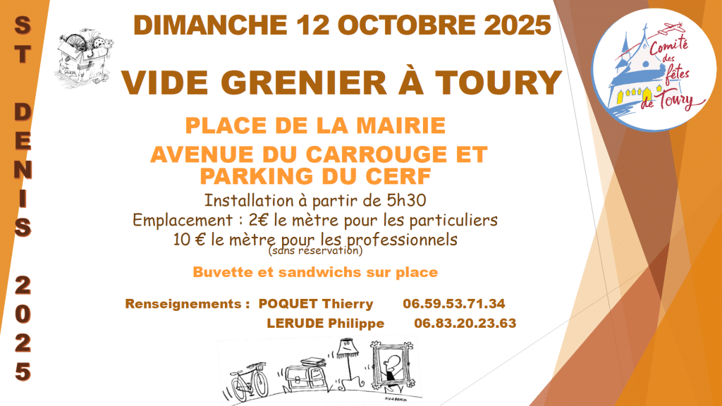 Saint Denis 2025 - Vide-Grenier