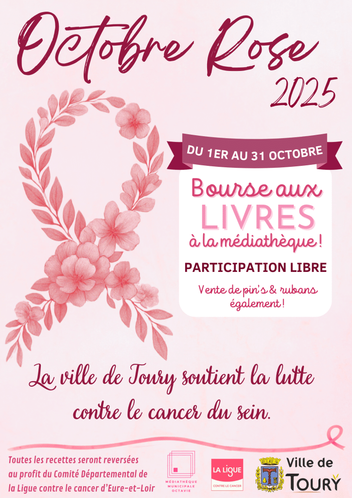 Bourse aux livres - Octobre Rose 2025