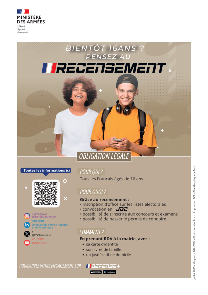 Recensement citoyen - flyer
