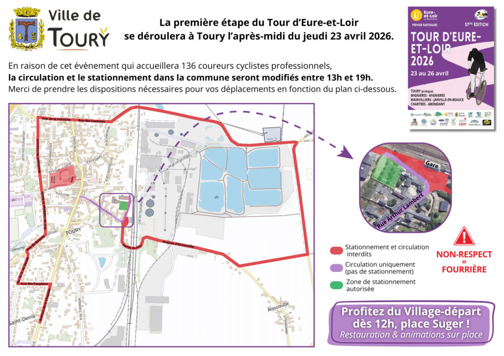 Circulation & Stationnement - Tour d'Eure-et-Loir
