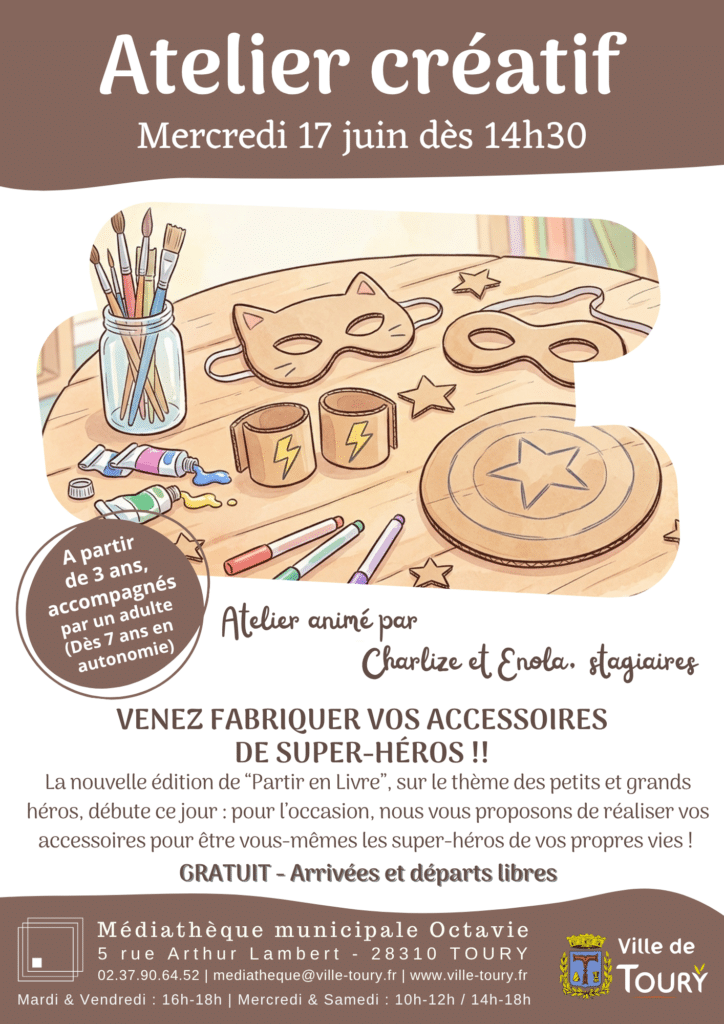 Atelier créatif - Juin 2026